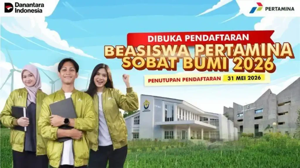 5 Fakta Mengejutkan Beasiswa Pertamina 2026 yang Wajib Kamu Tahu Sebelum Mendaftar 5 Fakta Mengejutkan Beasiswa Pertamina 2026 yang Wajib Kamu Tahu Sebelum Mendaftar