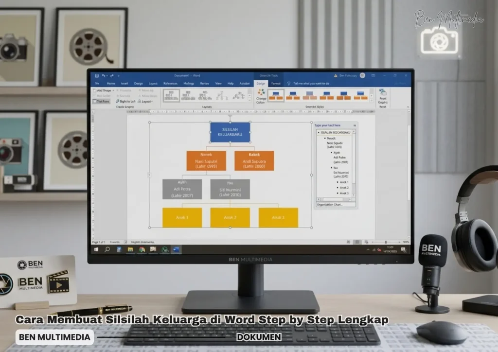 5 Langkah Mudah Cara Membuat Silsilah Keluarga di Word, Ternyata Tidak Ribet