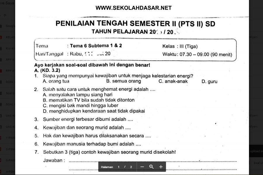 7 Cara Terbukti Membantu Anak Kuasai Latihan Soal Kelas 3 Tema 1 Sub Tema 2 Tahun 2026