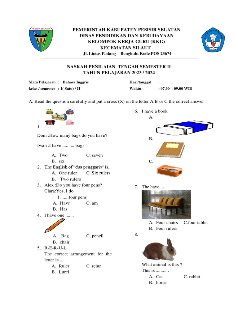 7 Rahasia Bank Soal UTS Kelas 1 SD Semester 2 yang Wajib Diketahui Orang Tua Sebelum Terlambat 7 Rahasia Bank Soal UTS Kelas 1 SD Semester 2 yang Wajib Diketahui Orang Tua Sebelum Terlambat