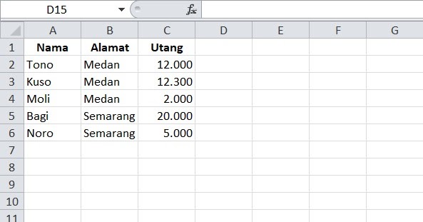 Cara Membuat Mailing List dengan mudah di word - satekno web id