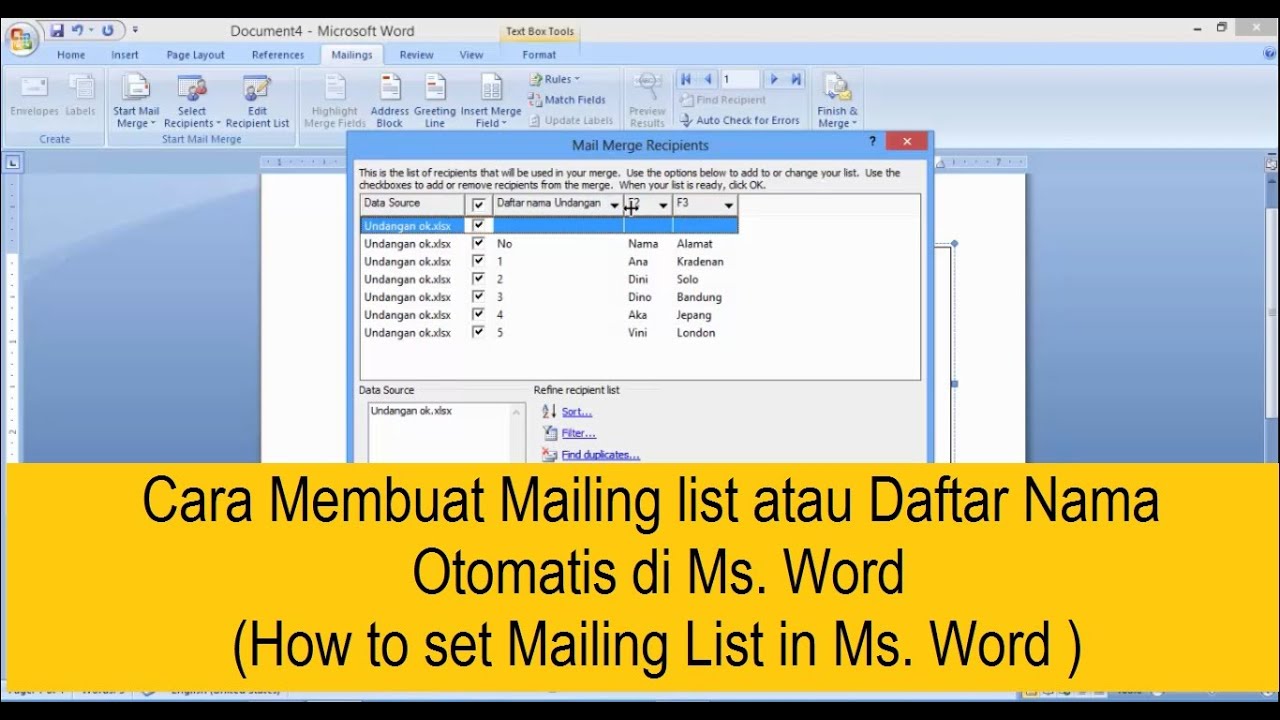 7 Rahasia Cepat Cara Mengubah Angka Mailing di Word yang Jarang Diketahui Pemula 2026