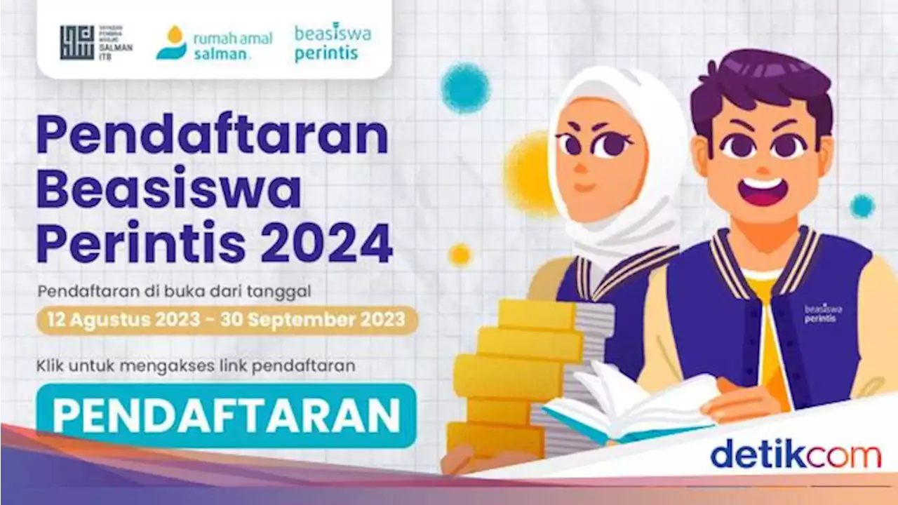 Pendaftaran Beasiswa Perintis 2024 Dibuka Cek Syarat dan Cara Pendaftaran Beasiswa Perintis 2024 Dibuka Cek Syarat dan Cara