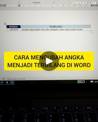Cara Mengubah Angka Menjadi Terbilang di Microsoft Word Cara Mengubah Angka Menjadi Terbilang di Microsoft Word