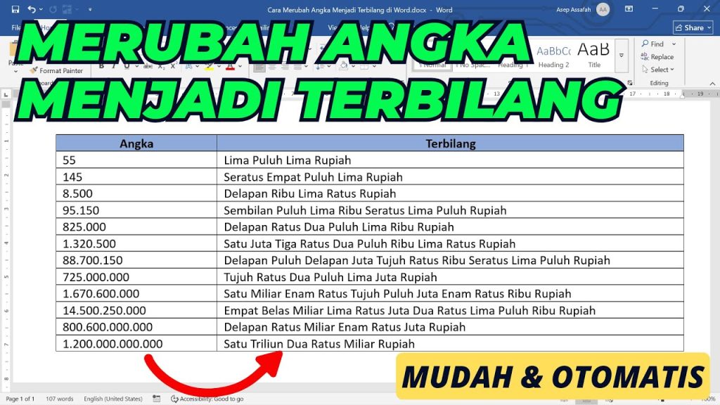 Akhirnya Terungkap 3 Cara Mengubah Angka Menjadi Terbilang di Word Paling Cepat 2026 Akhirnya Terungkap 3 Cara Mengubah Angka Menjadi Terbilang di Word Paling Cepat 2026