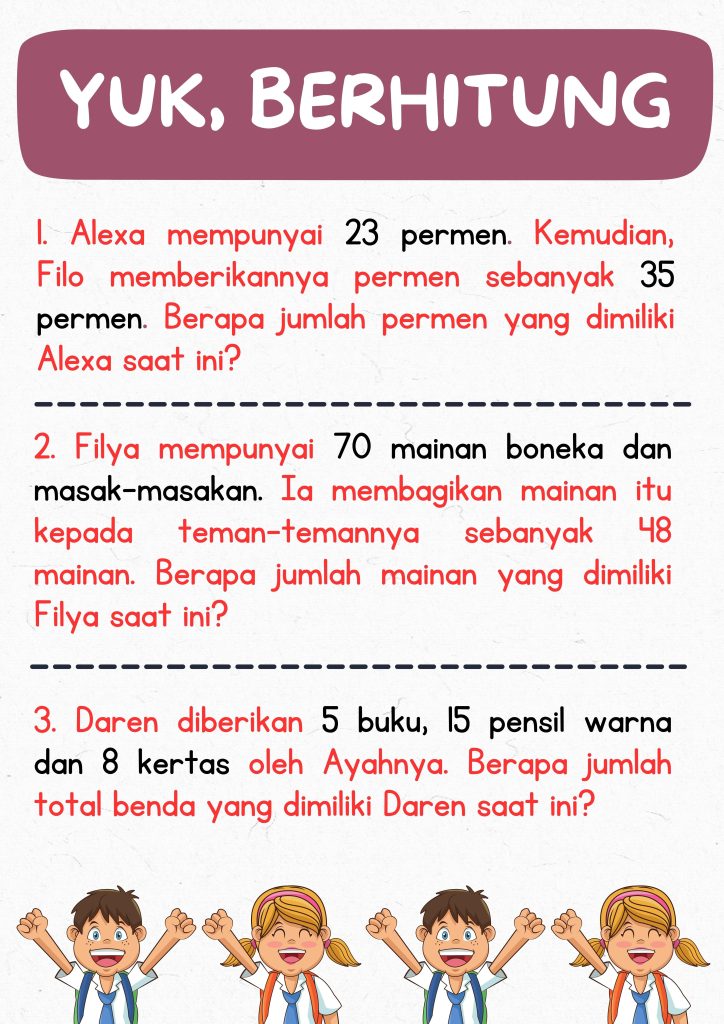 Contoh Soal Matematika Kelas 2 Tema 6 yang Sering Muncul di Ulangan Harian, Wajib Tahu Sebelum Terlambat