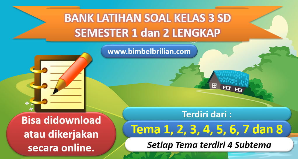 Hati Hati Salah Jawab! Ini Bocoran soal soal sd kelas 3 kurikulum 2013 Terbaru