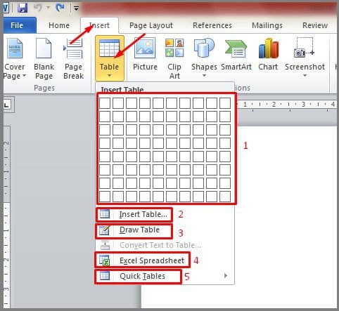 Tutorial Cara Membuat Mengatur Tabel Di Microsoft Word Tutorial Cara Membuat Mengatur Tabel Di Microsoft Word