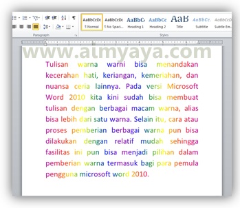 Terbukti 7 Rahasia Cara Mengubah Warna Teks di Microsoft Word 2007 yang Selama Ini Salah