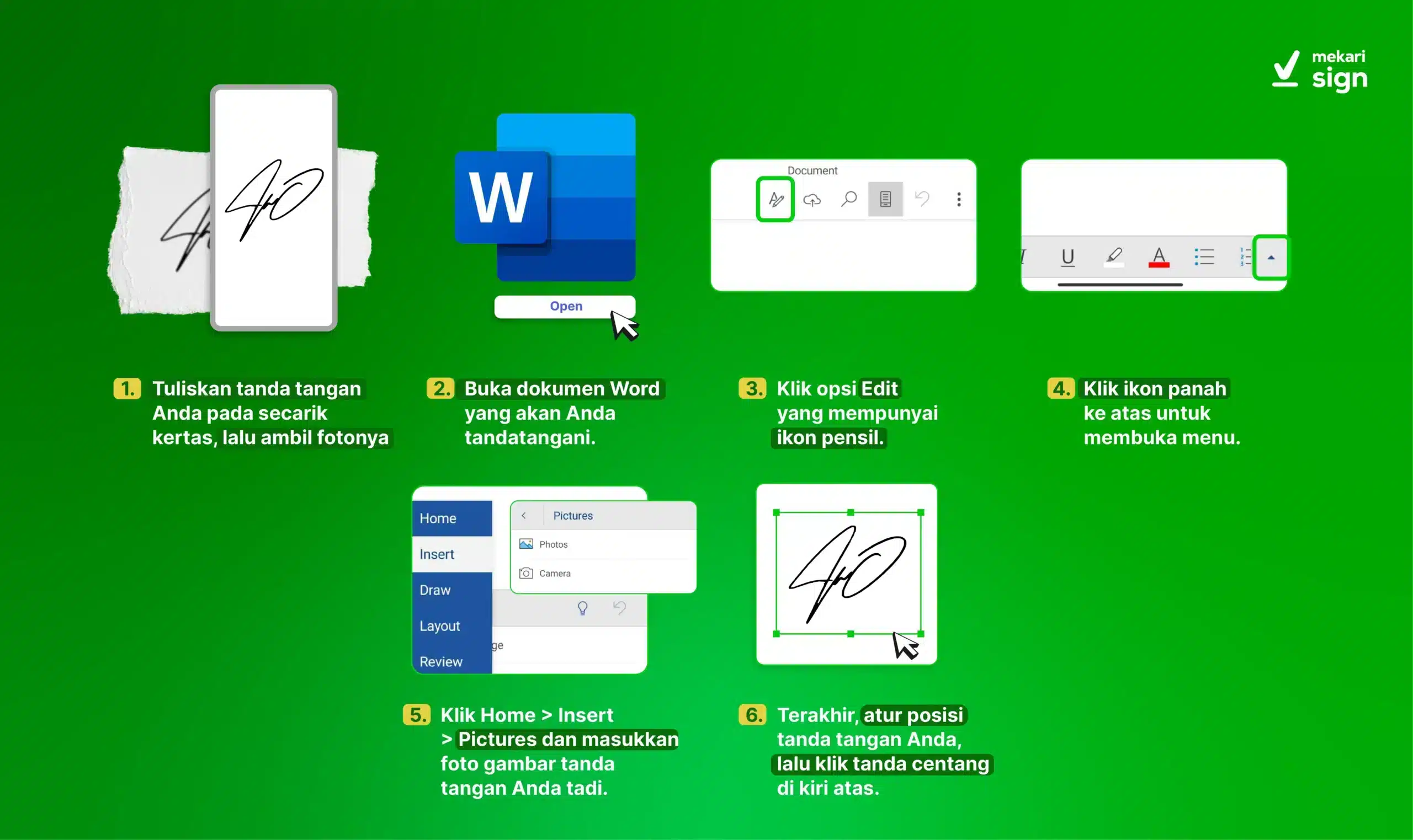 Panduan Lengkap Cara Mudah Membuat Tanda Tangan di Word - LKomBis