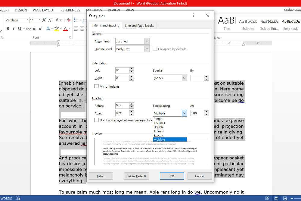 Atur Spasi di Word Panduan Lengkap - LKomBis Atur Spasi di Word Panduan Lengkap - LKomBis