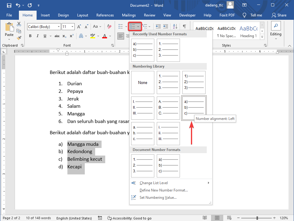 Ternyata Ini Cara Mengubah Aturan Numbering Menjadi Otomatis di Word Agar Cepat Rapi