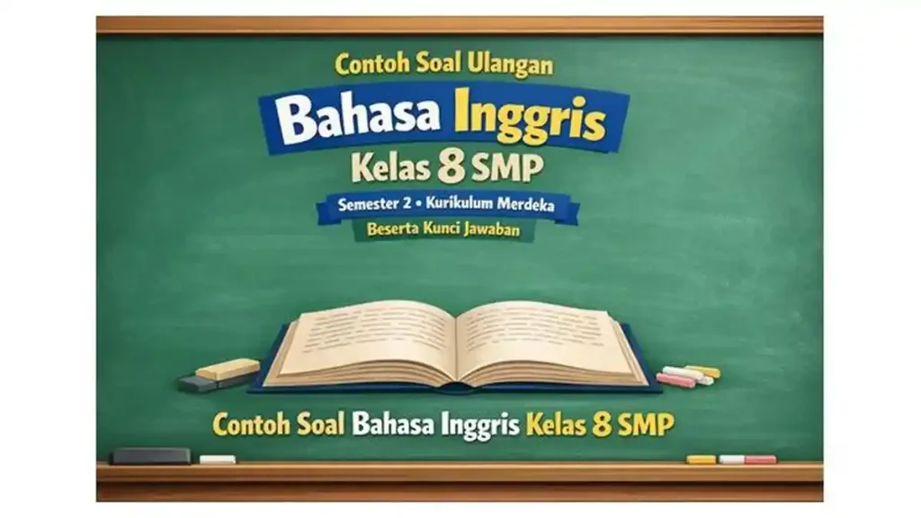 Ternyata Ini Dia Bank Soal UTS Bahasa Indonesia Semester 2 Kelas 8 SMP Paling Akurat
