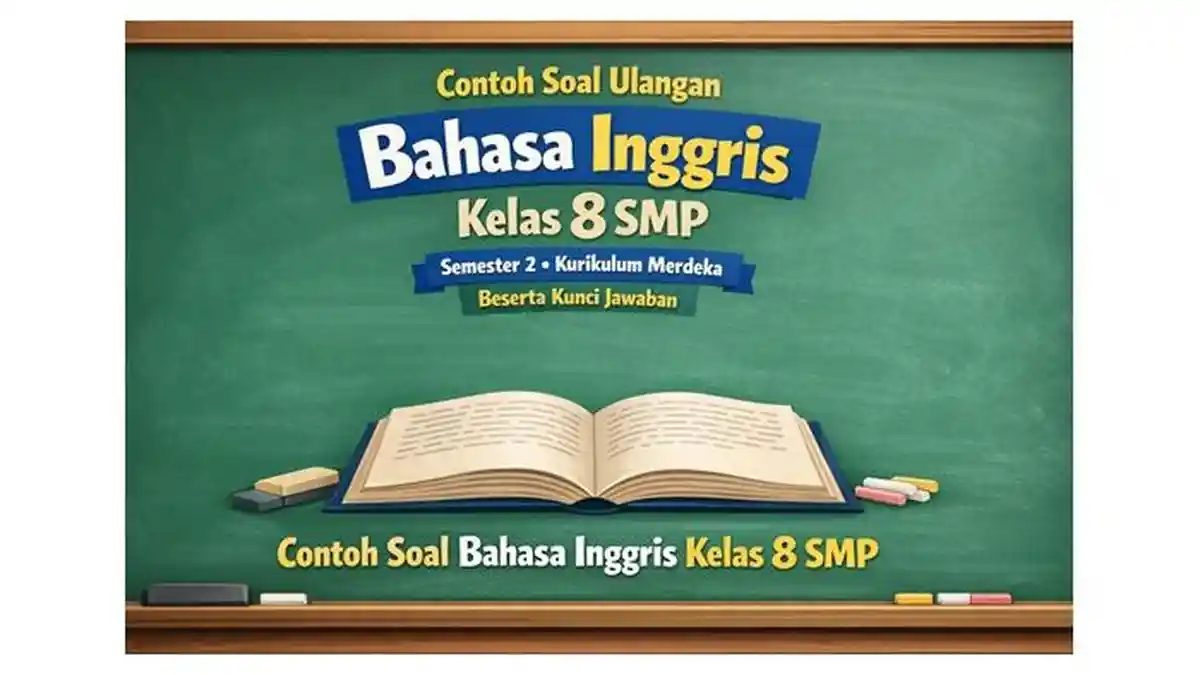 Ternyata Ini Dia Bank Soal UTS Bahasa Indonesia Semester 2 Kelas 8 SMP Paling Akurat