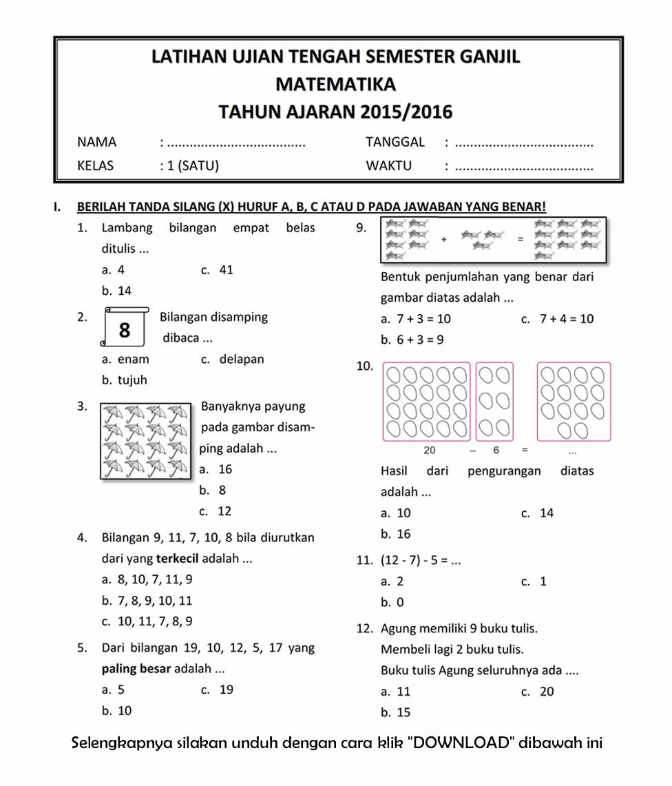 Menguasai Matematika Kelas 6 Semester 1 Panduan Lengkap dengan Contoh